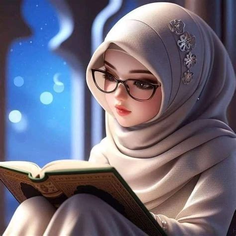 Pin By Asiyat On Hijab Cartoon Muslims Hijab Cartoon Girly