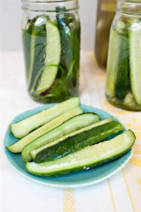 Fermented Cucumber Pickles