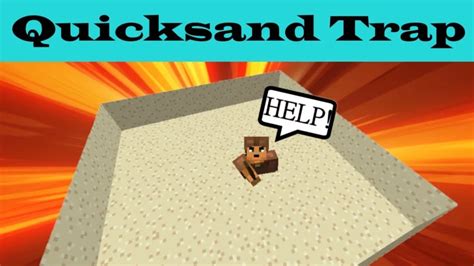 How To Make Quicksand In Minecraft Tricks To Use Quicksand