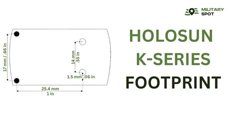 Holosun 407K footprint compatibility | Military Spot