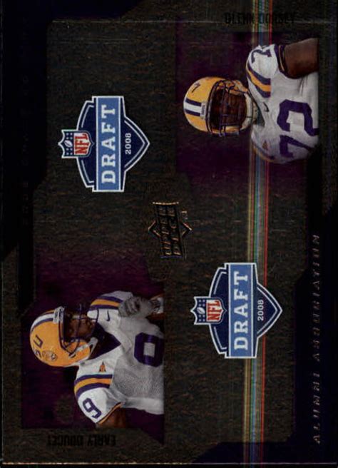 2008 Upper Deck Draft Edition 204 Early Doucet Glenn Dorsey Alumni