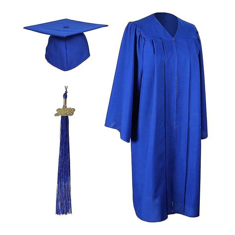 2023 Adults Unisex Graduation Cap And Gown Set Bulk With Tassel For High School And College