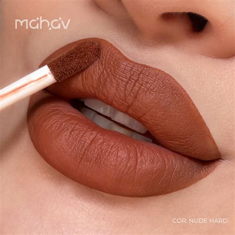 Mahav Batom Liquido Matte Nude Hard Display C E Prov Distribuidora JCF Maquiagem E