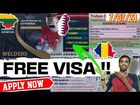 Free Requirement Jobs In Gulf Countries Romania Job Interview In