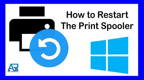 How To Restart The Print Spooler In Windows Youtube