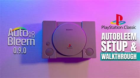 Playstation Classic Setup Plus Autobleem 090 Walkthrough Youtube