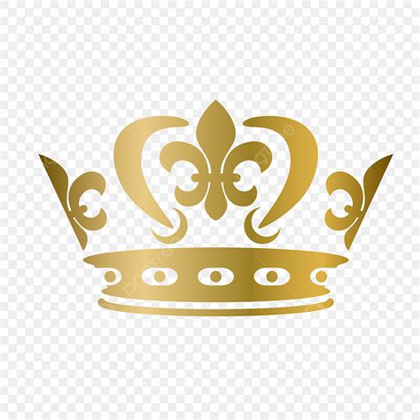 Gold Crown Vector Png