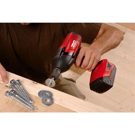 Hilti SIW T A 22 Volt 1 2 In High Torque Cordless Impact Wrench Kit