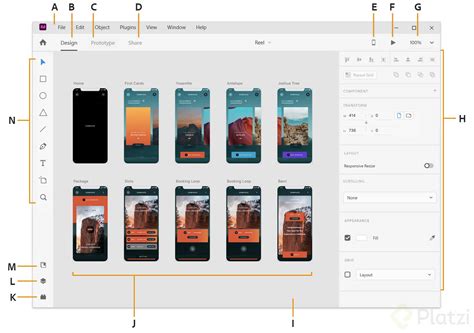 Herramientas en diseño de interfaces Platzi