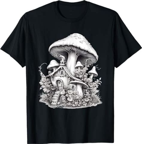 Aesthetic Goblincore Dwarf Home Mushroom Cottagecore T Shirt Walmart