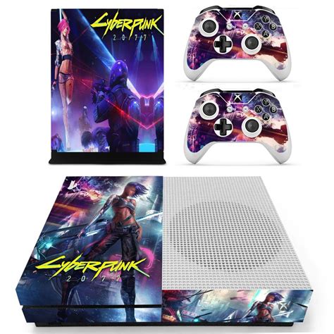 Cyberpunk 2077 Decal Skin Sticker For Xbox One S Console And Controllers