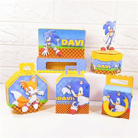 Kit Personalizados Sonic Unidades Elo Produtos Especiais