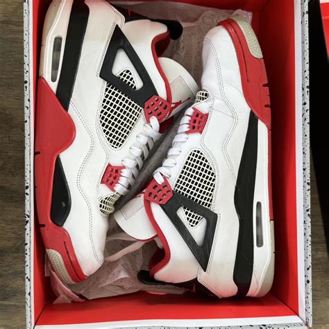 Jordan 4 Fire Red OG All Printed StockX receipt of... - Depop