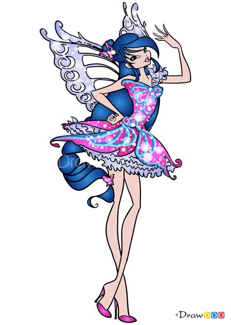 How To Draw Musa Winx Club