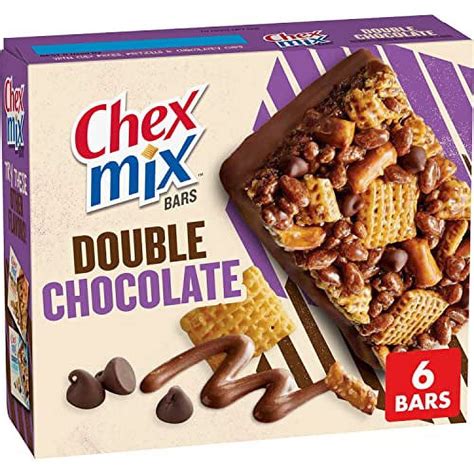 Chex Mix Treat Bars Double Chocolate Snack Bars Ct Walmart