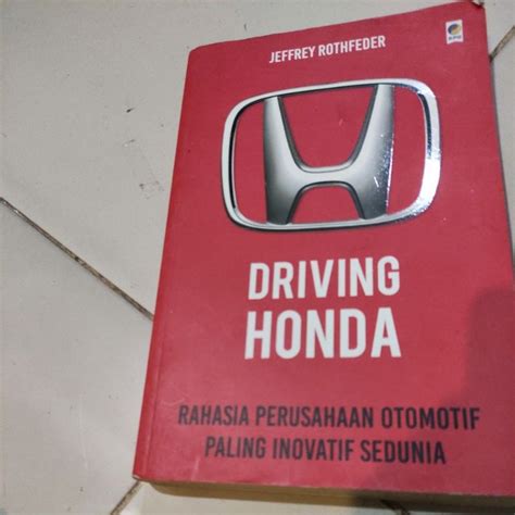 Jual Buku Driving Honda Jeffrey Rothfeder Shopee Indonesia