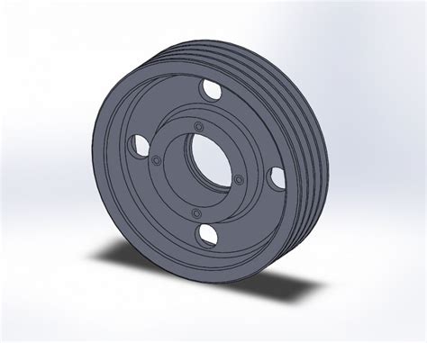 Drive Pulley D Model Sldprt Thousands Of Free Cad Blocks