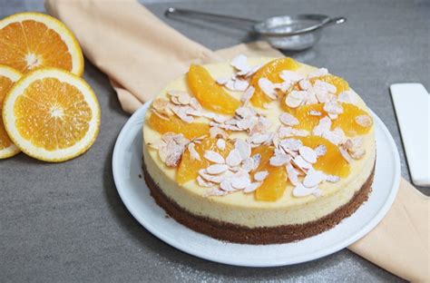 Sinaasappel Cheesecake Met Kruidnotenbodem Eefsfood