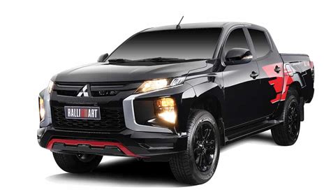 Mitsubishi Launches Ralliart Editions Of Strada And Montero Sport