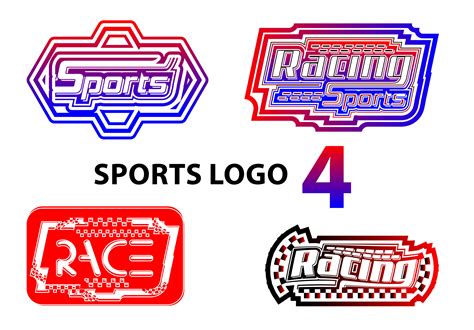 Racing Sports Logo And Icon Design Bundle Graphic By Mdnuralamkamal