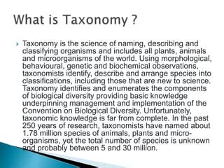 diversity  living organisms pptx