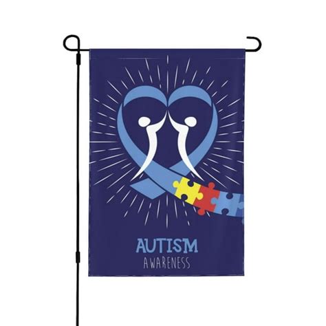 Autism Awareness Garden Flags