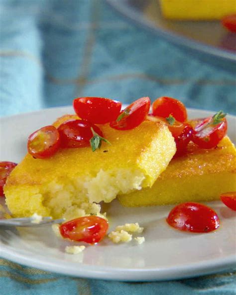 Crispy Polenta Squares Recipe Martha Stewart