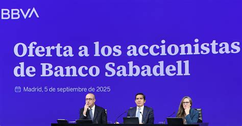 Los accionistas de Banco Sabadell ya pueden unirse a BBVA para crear un