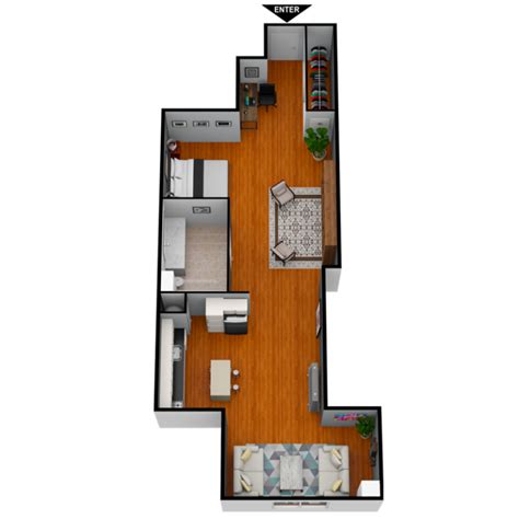 Apartment Floor Plans - Viridian Loft Apartments