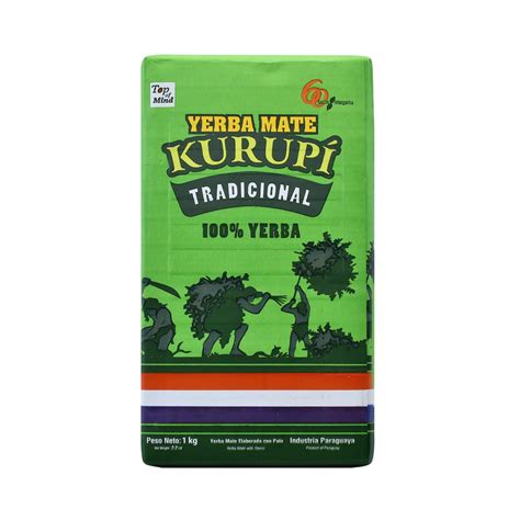 Tienda De Yerba Mate Kurupi Tradicional Elaborada Con Palo Kg