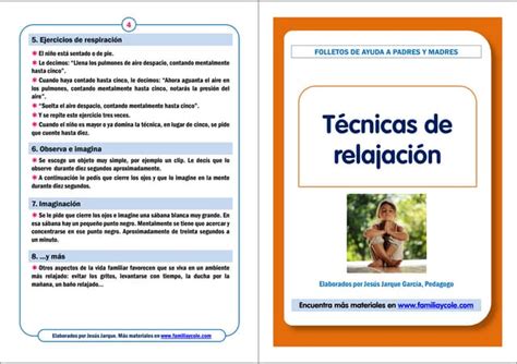 11 Folletos Tecnicas Relajacion Ppt