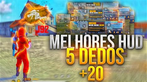 Os Melhores Hud Dedos Free Fire Top Melhores Huds Dedos Para