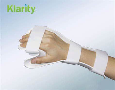 China Resting Pan Position Splint Thermoplastic Precut Splint - China ...