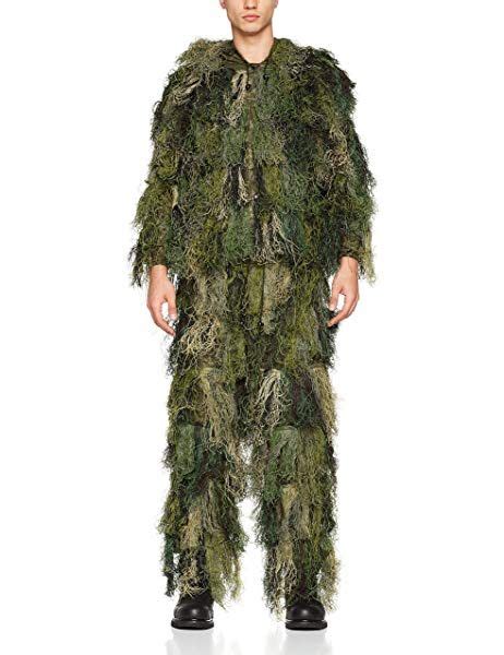 KRF Hunting 3D Ghillie Phantom Desierto Traje De Camuflaje Hombre