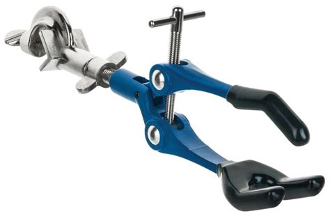 Eisco Premium Three Finger Clamp W Boss Head Clamps And Supports