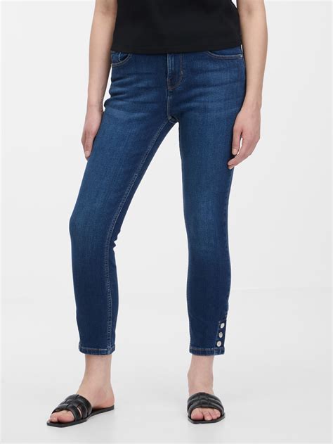 Dunkelblaue Skinny Fit Jeans Orsay Orsay At Der Offizielle E Shop