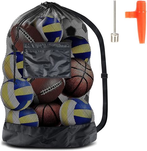 Sacca In Rete Porta Palloni Borsa Da Calcio In Rete Mesh Ball Bag