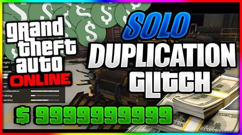 Patched Gta Online Solo Duplication Glitch Youtube