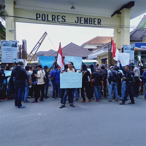 JEMPOLINDO ID AKAR Jember Desak Usut Tuntas Pelaku Kekerasan Terhadap