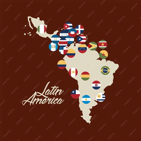 Premium Vector | Latin america design