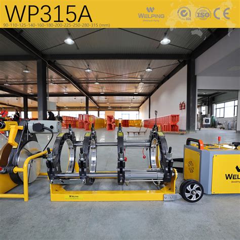 Welping Semi Automatic Drive Hydraulic Hdpe Pipe Butt Welding Machine