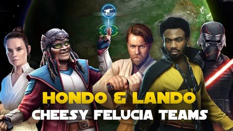 Felucia Hondo Lando SM Guide Rey SLKR And JMK Rise Of The Empire