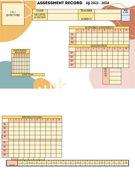 record sheet updated