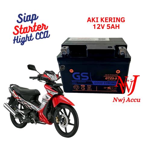 Jual Aki Motor Honda Supra X 125 Blade Revo GTZ5S GTZ4V YTZ5S YTZ4V GS