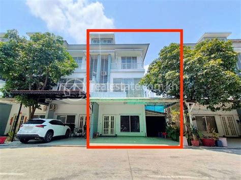 4 Bed 5 Bath Link House For Sale In Borey Peng Huoth The Star