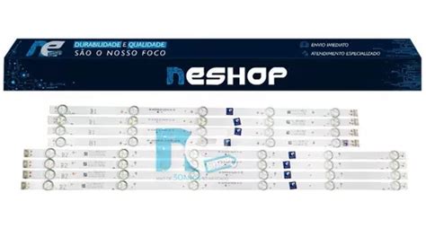 Kit Barras Led Neshop Para Tv Ptv55u21dswnt Ptv55u21 Frete grátis