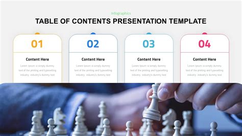 Table Of Contents Presentation Template - SlideBazaar