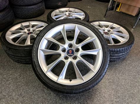 18" Saab 9-3 Alloy Wheels & Tyres 5x110 PCD | in Fforestfach, Swansea ...