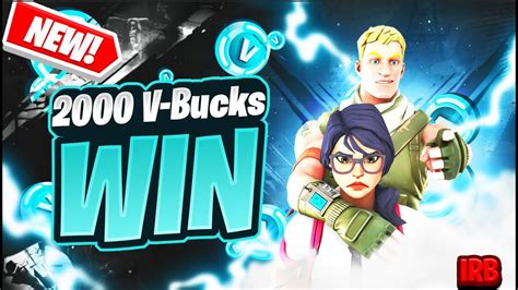 Fortnite V Bucks Gewinnspiel V Bucks Gewinnen Youtube