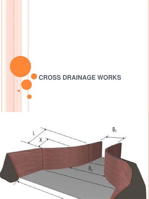 cross drainage works  canal discharge hydrology